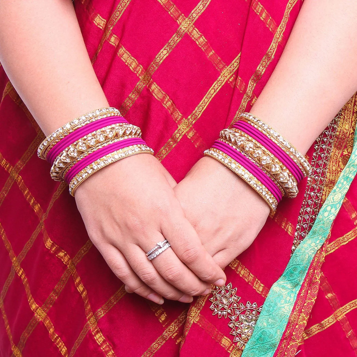 Antique Lac Bracelet With Matte Finish Bangle Set For Women - Image 11