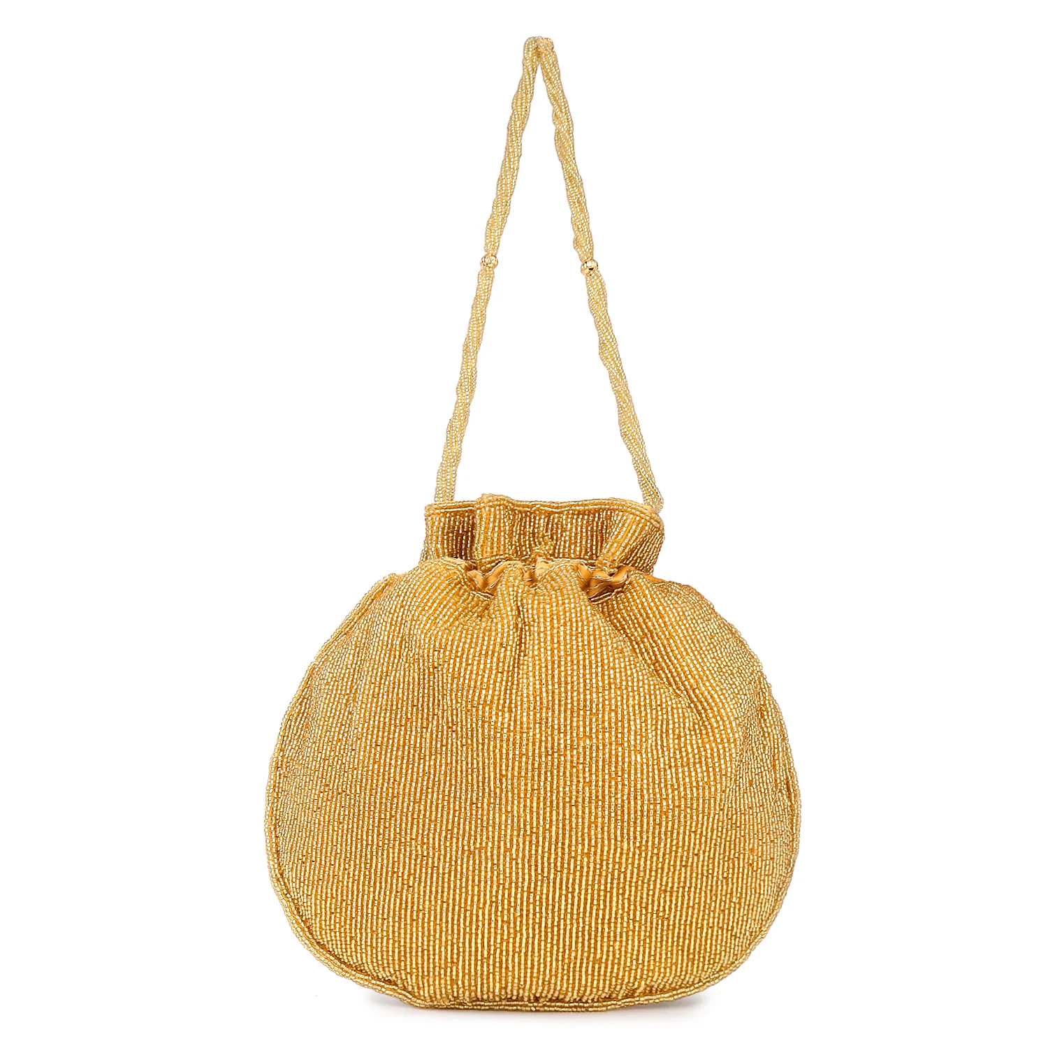 Bridal Handbag with Intricate zari Potli - Image 6