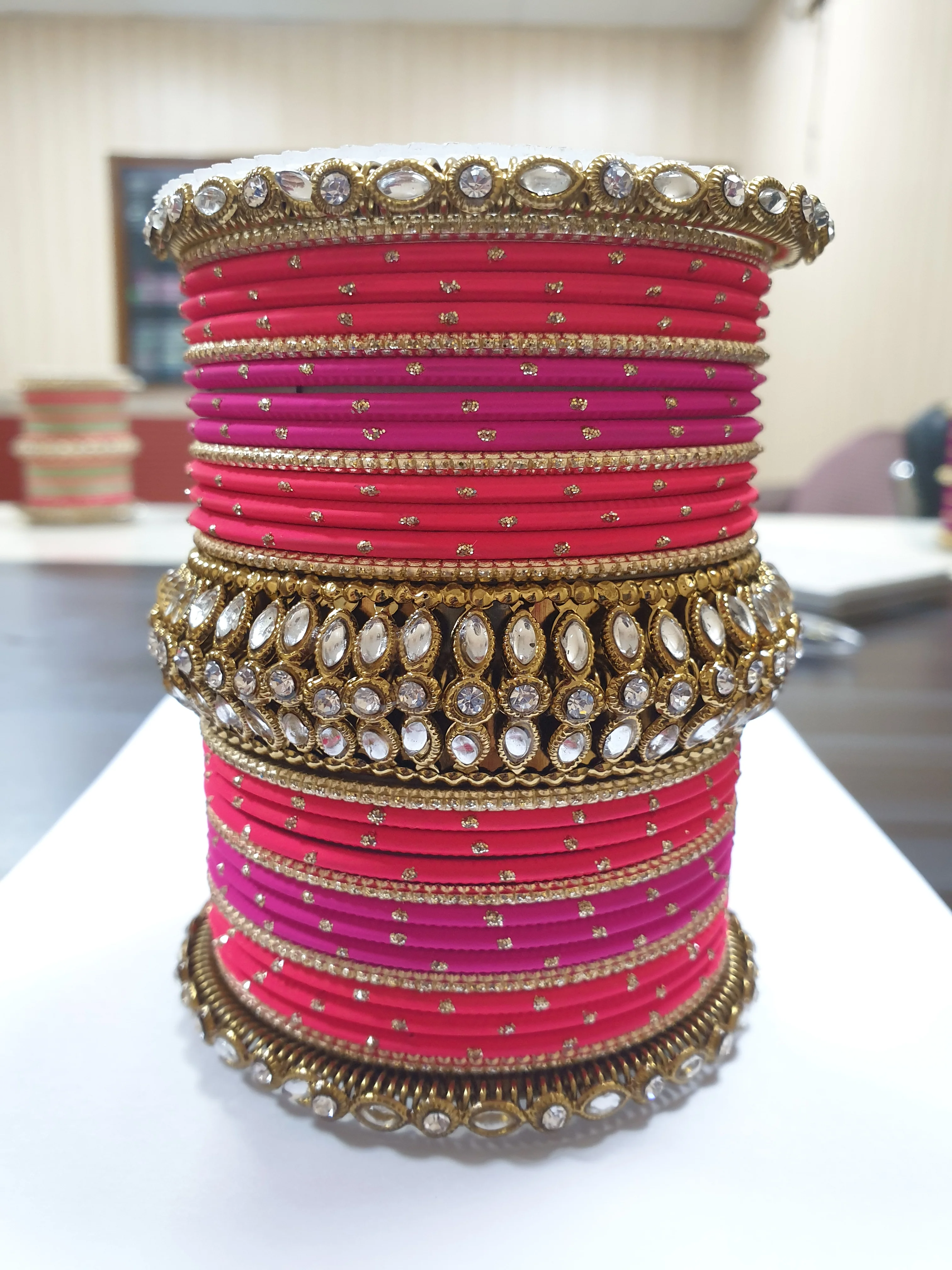 Bridal Kundan Bangle Set