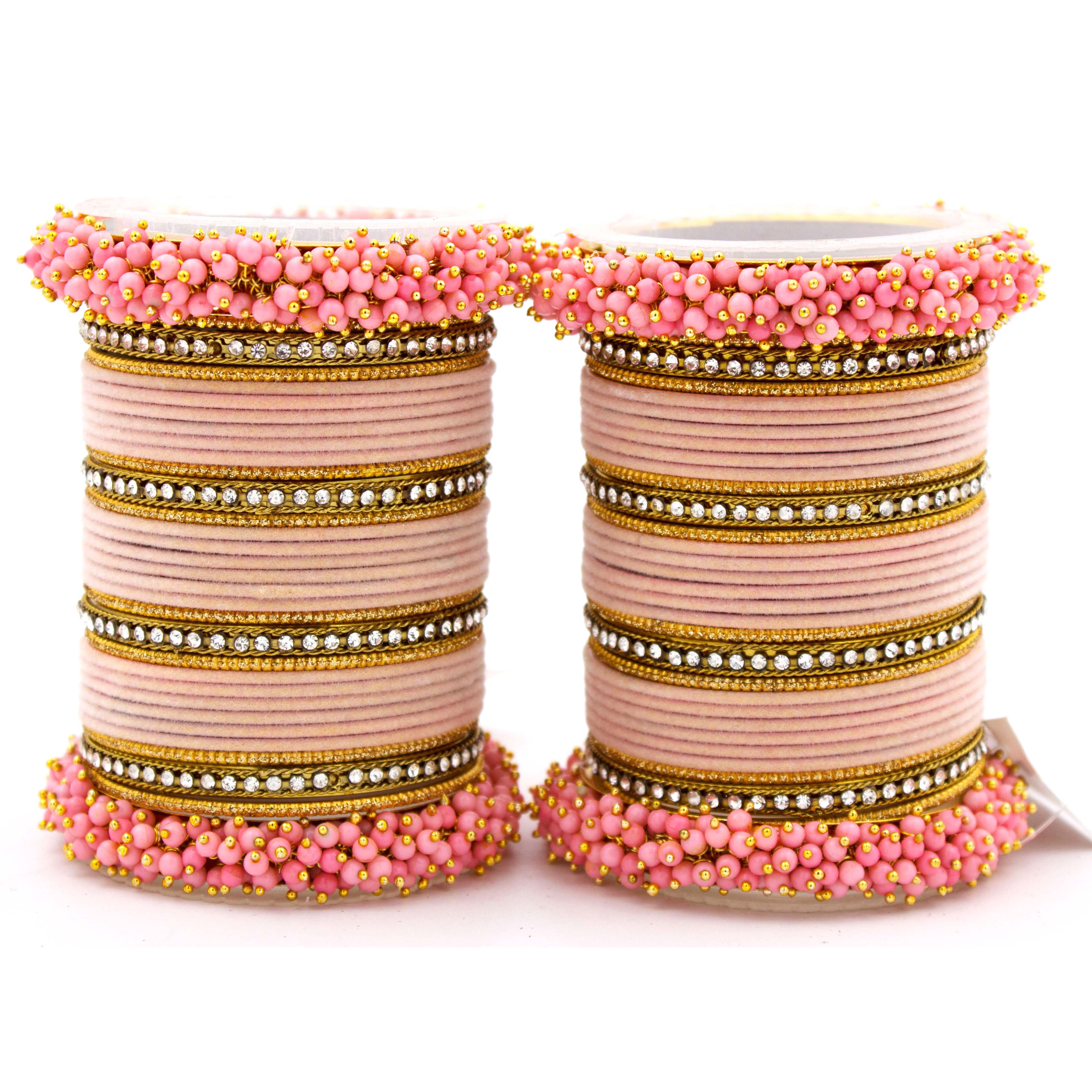 Set of 2 Fancy Bridal Bangle sets by Leshya - Image 6