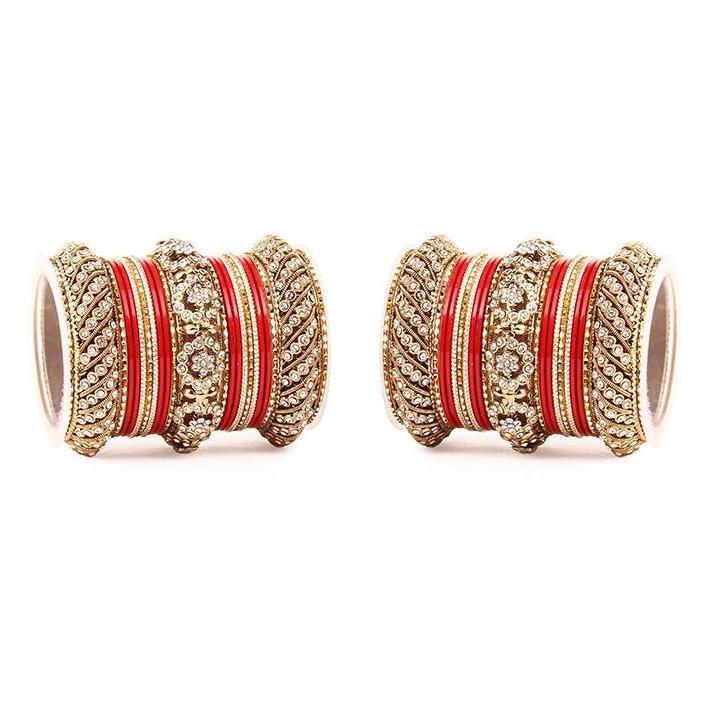 Set of 2 Solid Colored Bangle Set