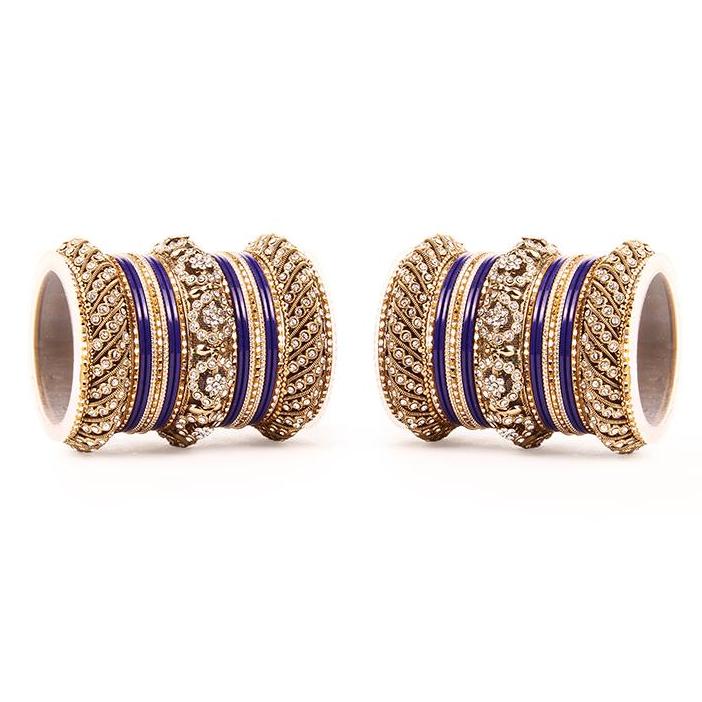 Set of 2 Solid Colored Bangle Set - Image 13