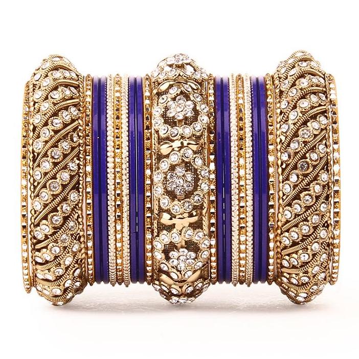 Set of 2 Solid Colored Bangle Set - Image 14
