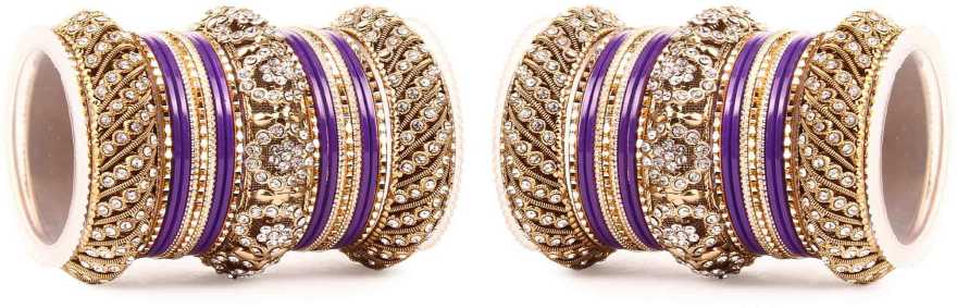 Set of 2 Solid Colored Bangle Set - Image 15