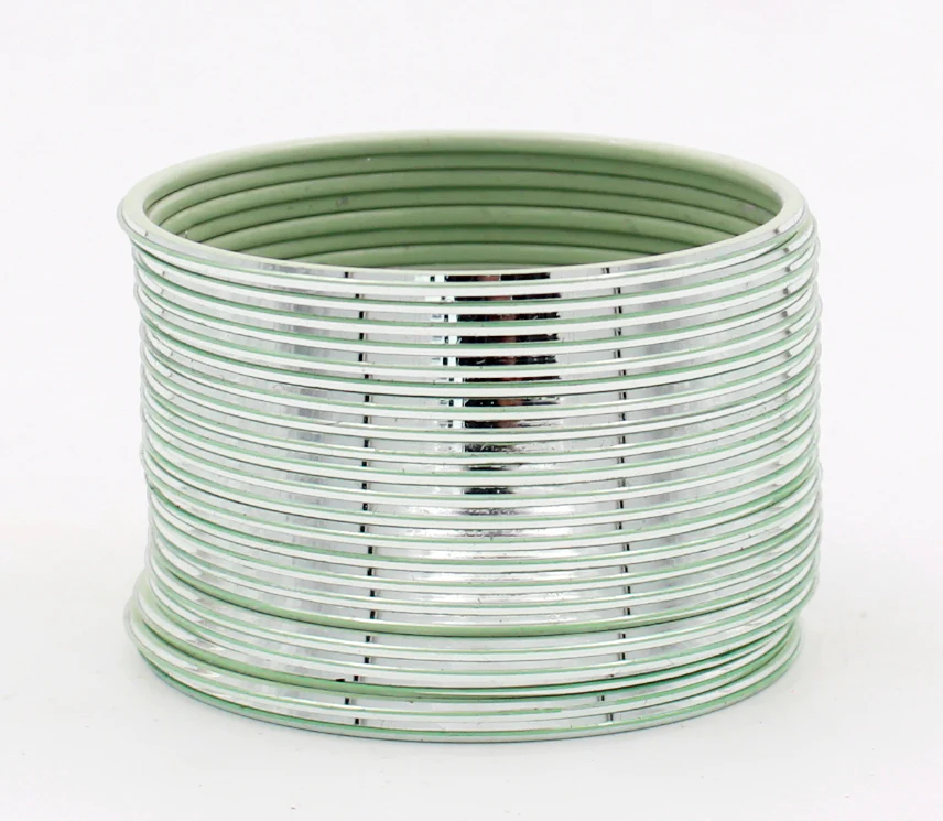 Set of 24 Shining Metal Bangles by Leshya (Plus Size) - Image 13