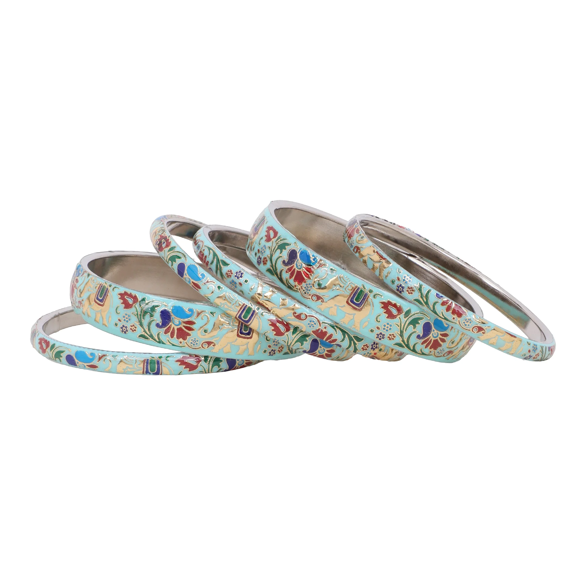Set of 6 Elephant Bracelets by Leshya - Image 7