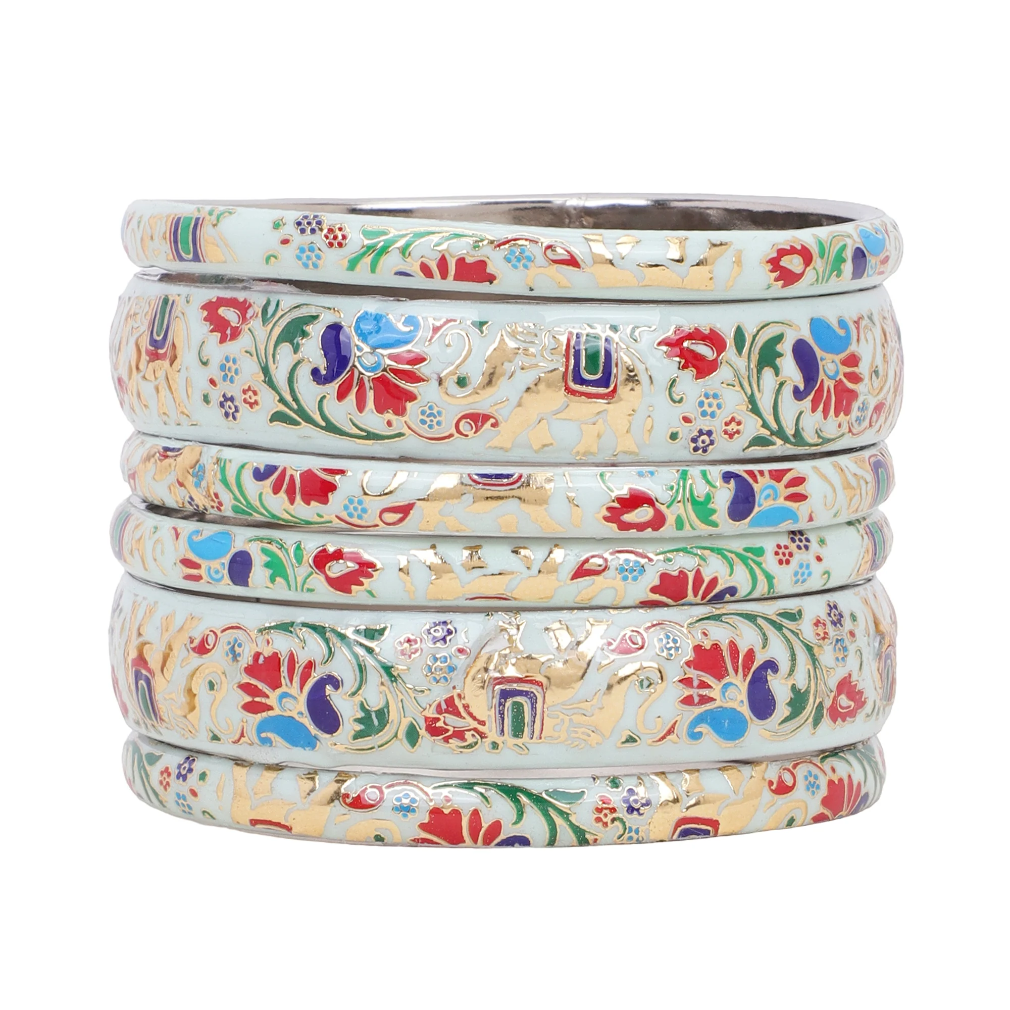 Set of 6 Elephant Bracelets by Leshya - Image 8