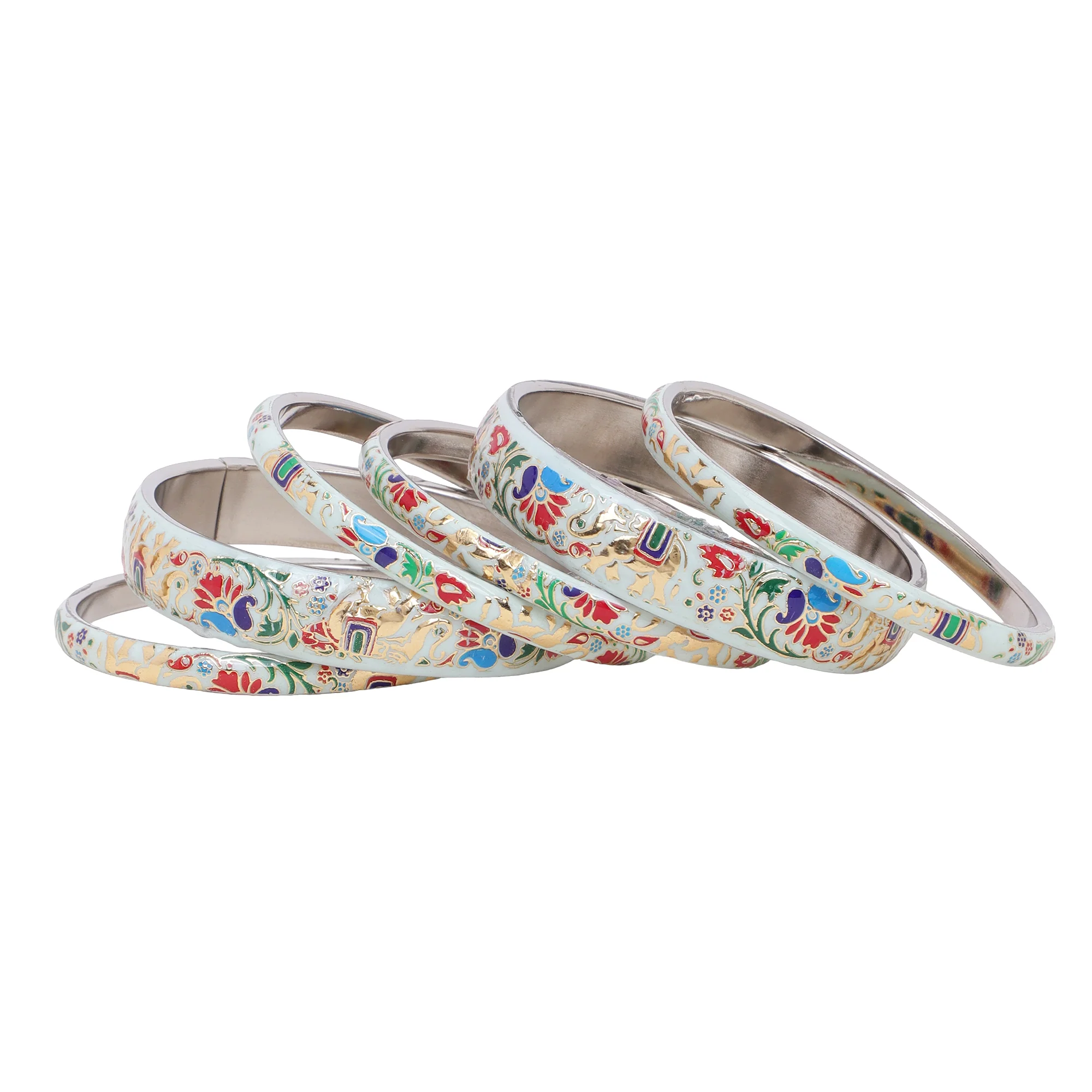 Set of 6 Elephant Bracelets by Leshya - Image 9