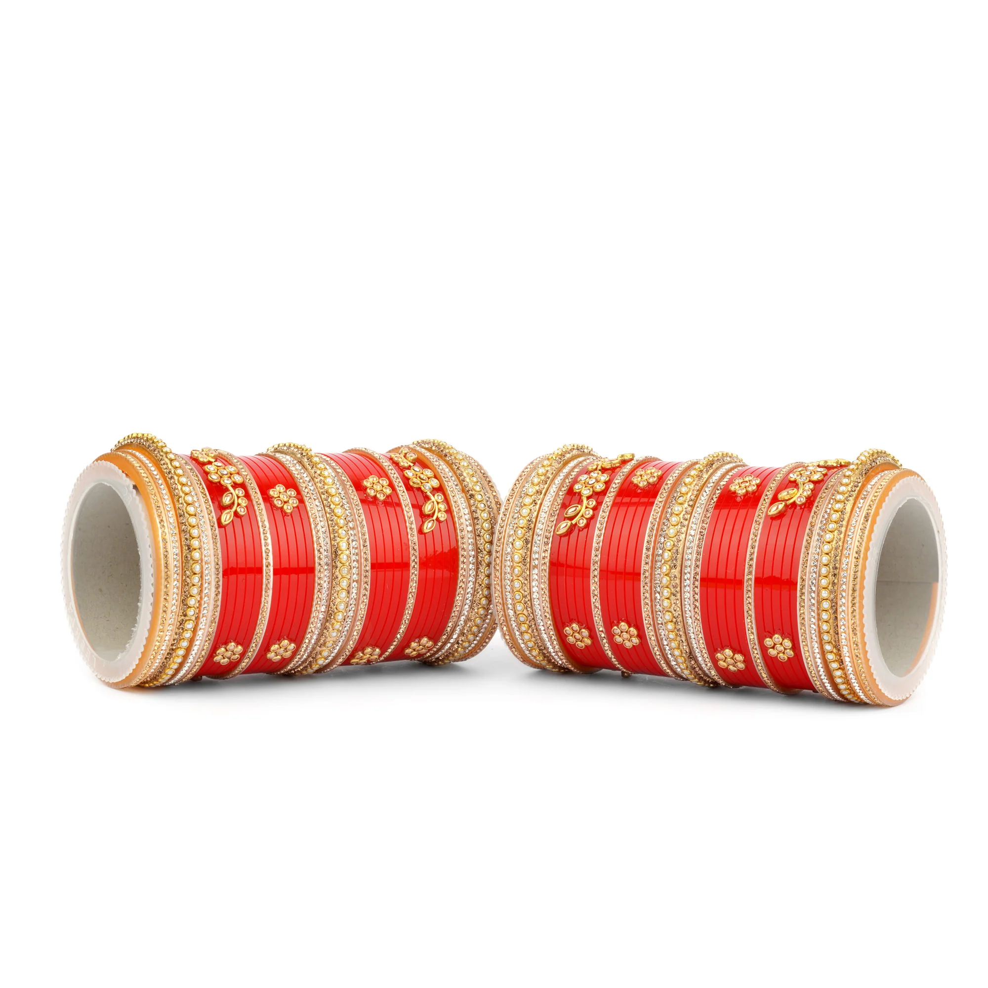 Traditional Bridal Chura by Leshya