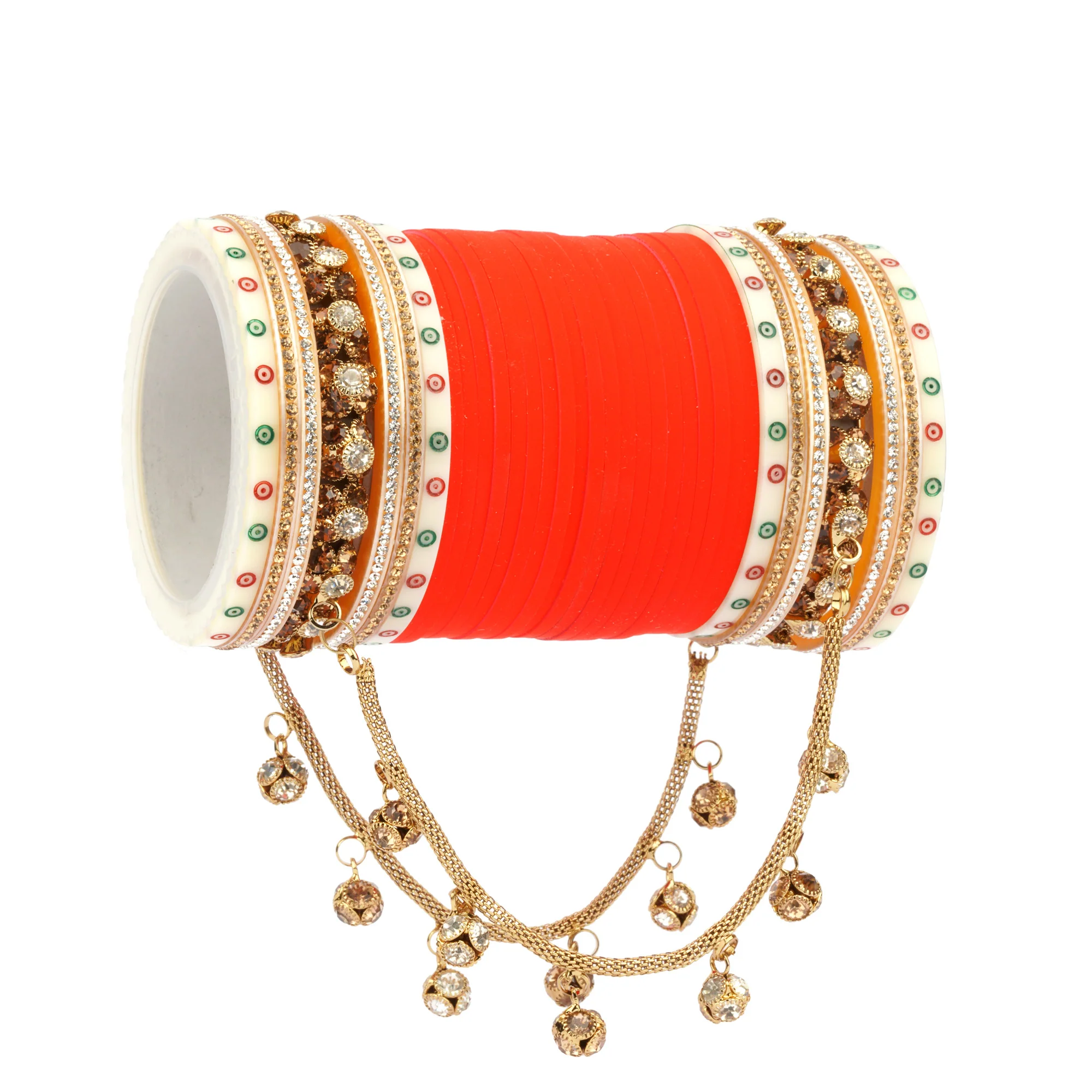 Traditional Bridal Chura by Leshya