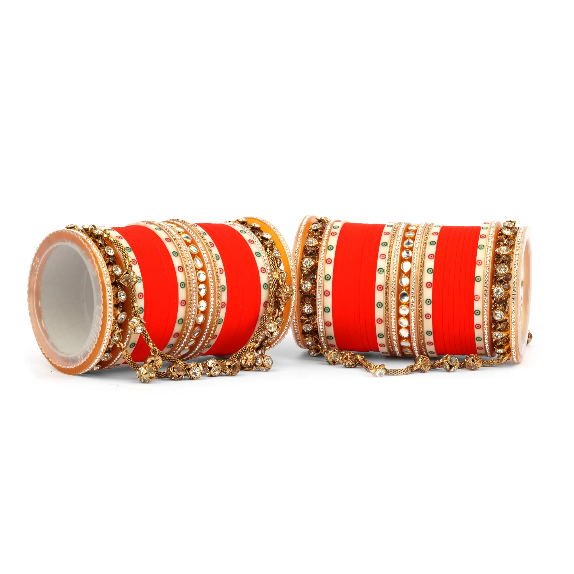 Traditional Bridal Chura by Leshya
