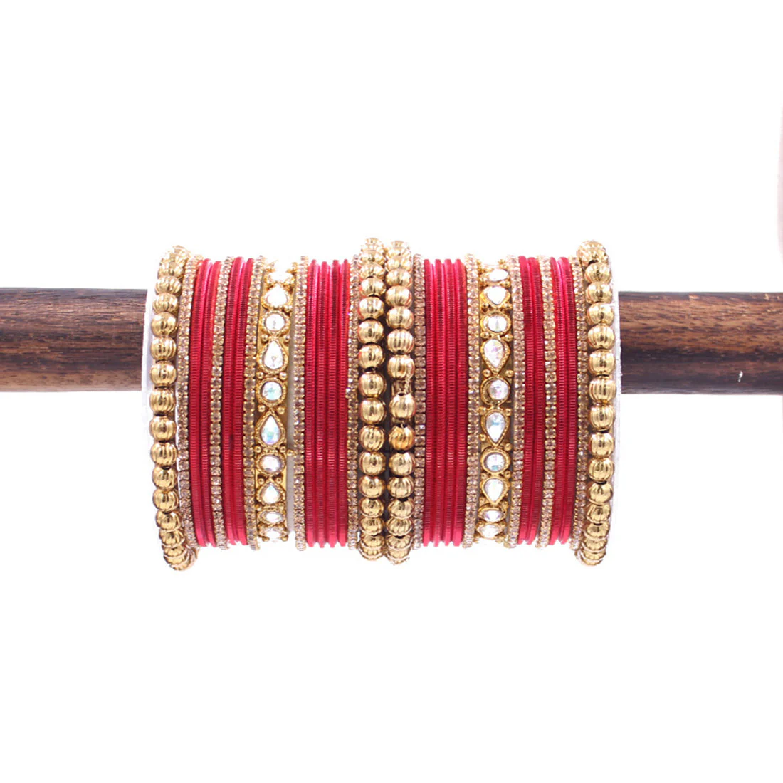 Traditional Ethnic Bangle Set by Leshya for women for both hands - Image 21