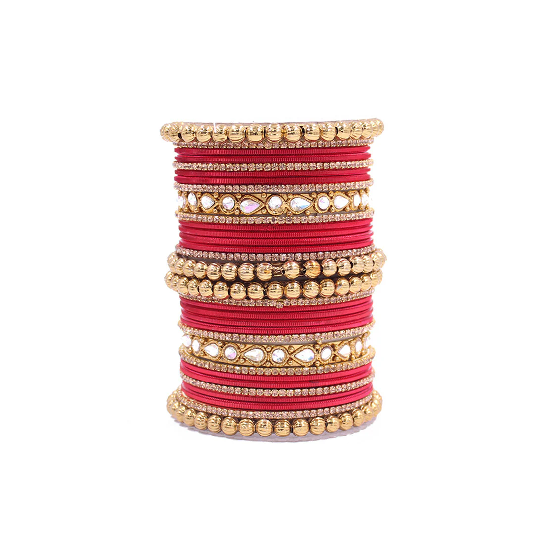 Traditional Ethnic Bangle Set by Leshya for women for both hands