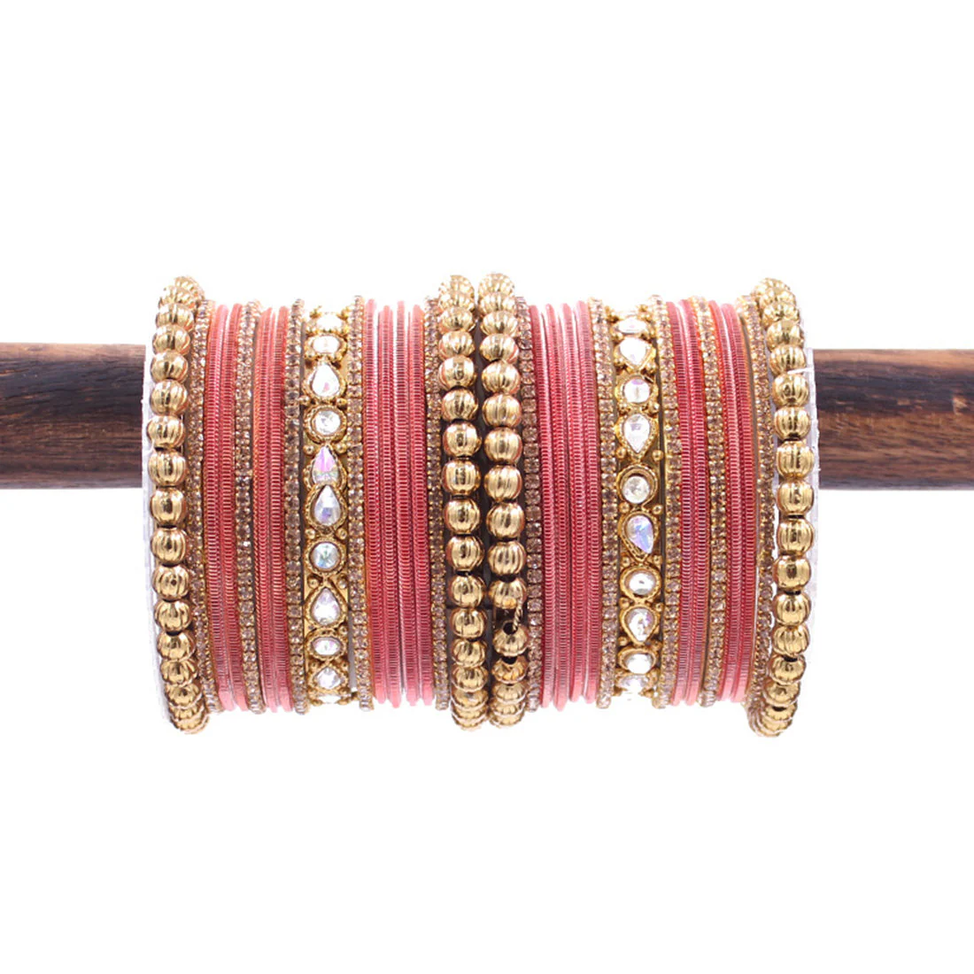 Traditional Ethnic Bangle Set by Leshya for women for both hands - Image 11
