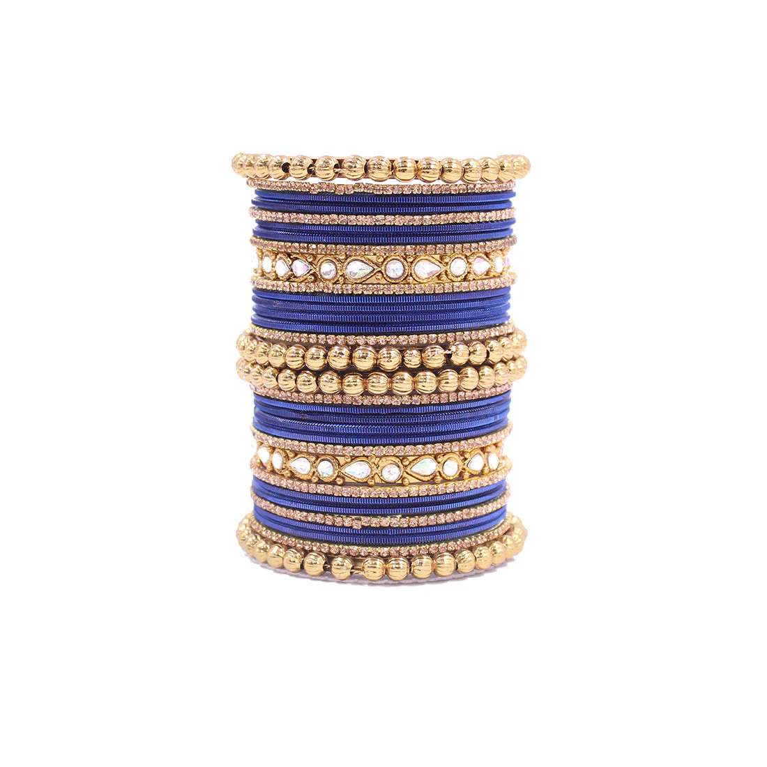 Traditional Ethnic Bangle Set by Leshya for women for both hands - Image 5