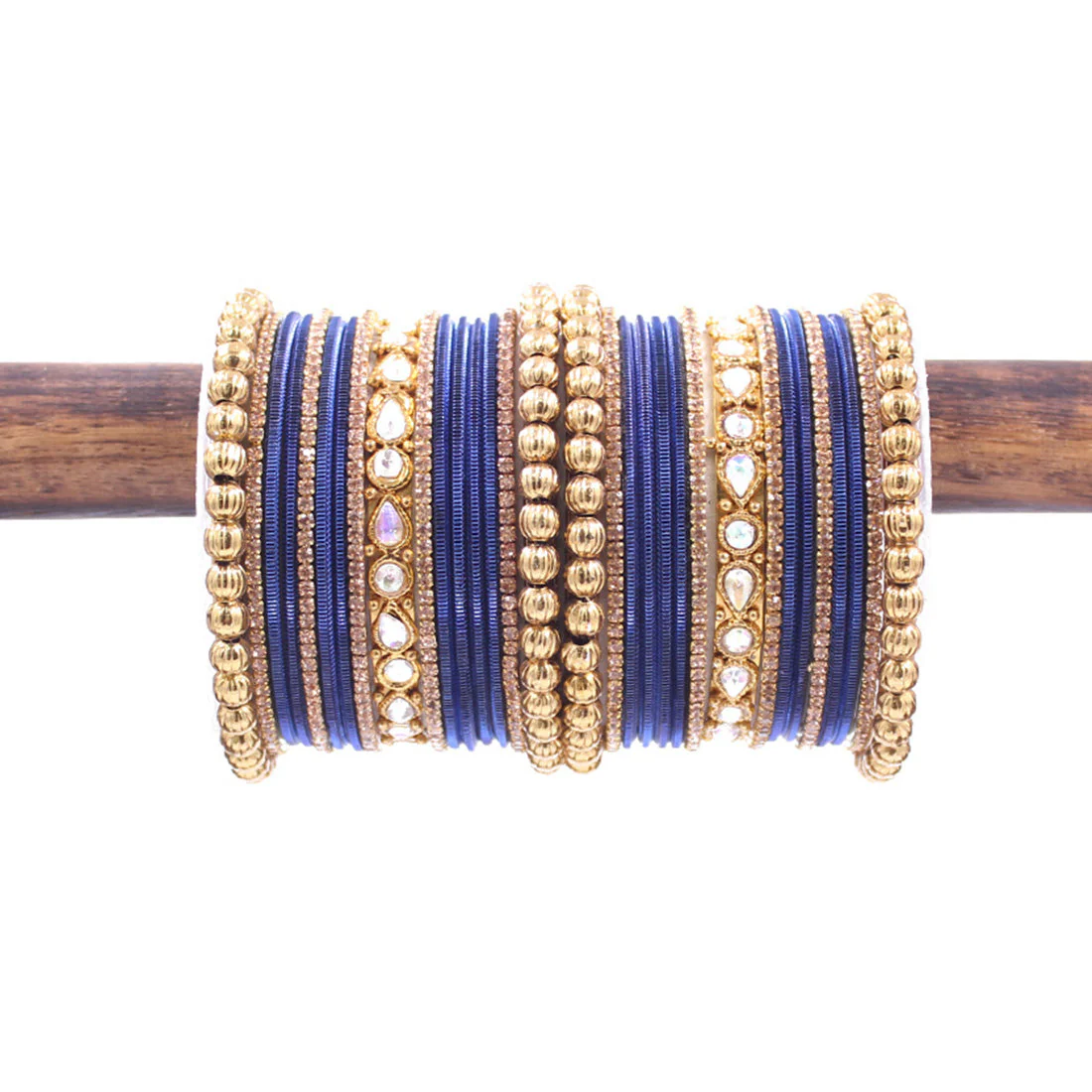 Traditional Ethnic Bangle Set by Leshya for women for both hands - Image 6