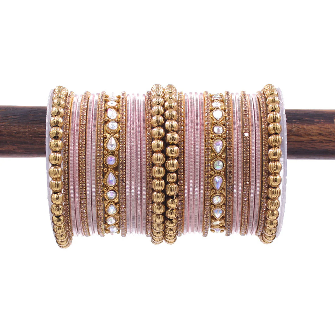 Traditional Ethnic Bangle Set by Leshya for women for both hands - Image 8