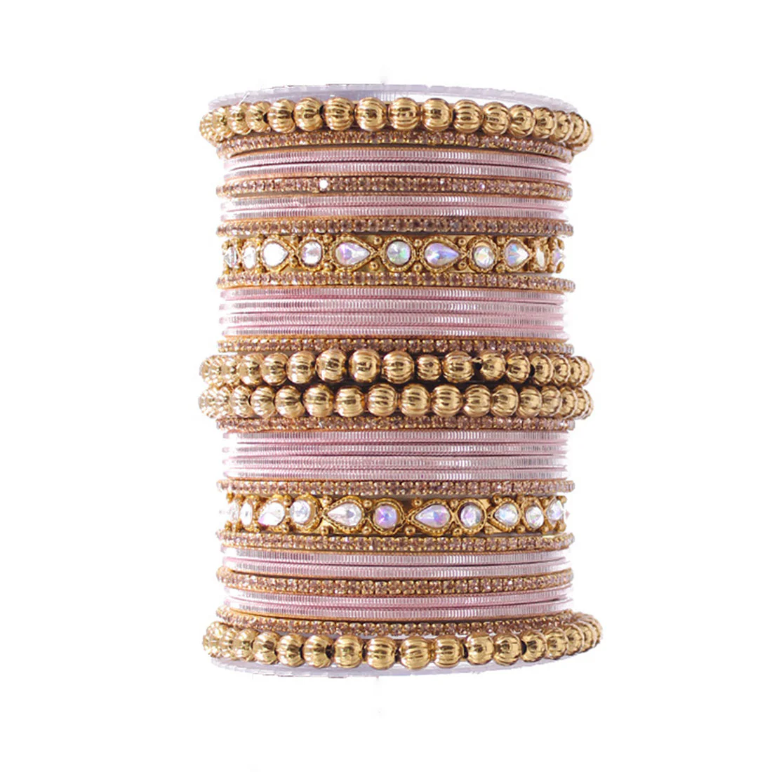 Traditional Ethnic Bangle Set by Leshya for women for both hands - Image 9