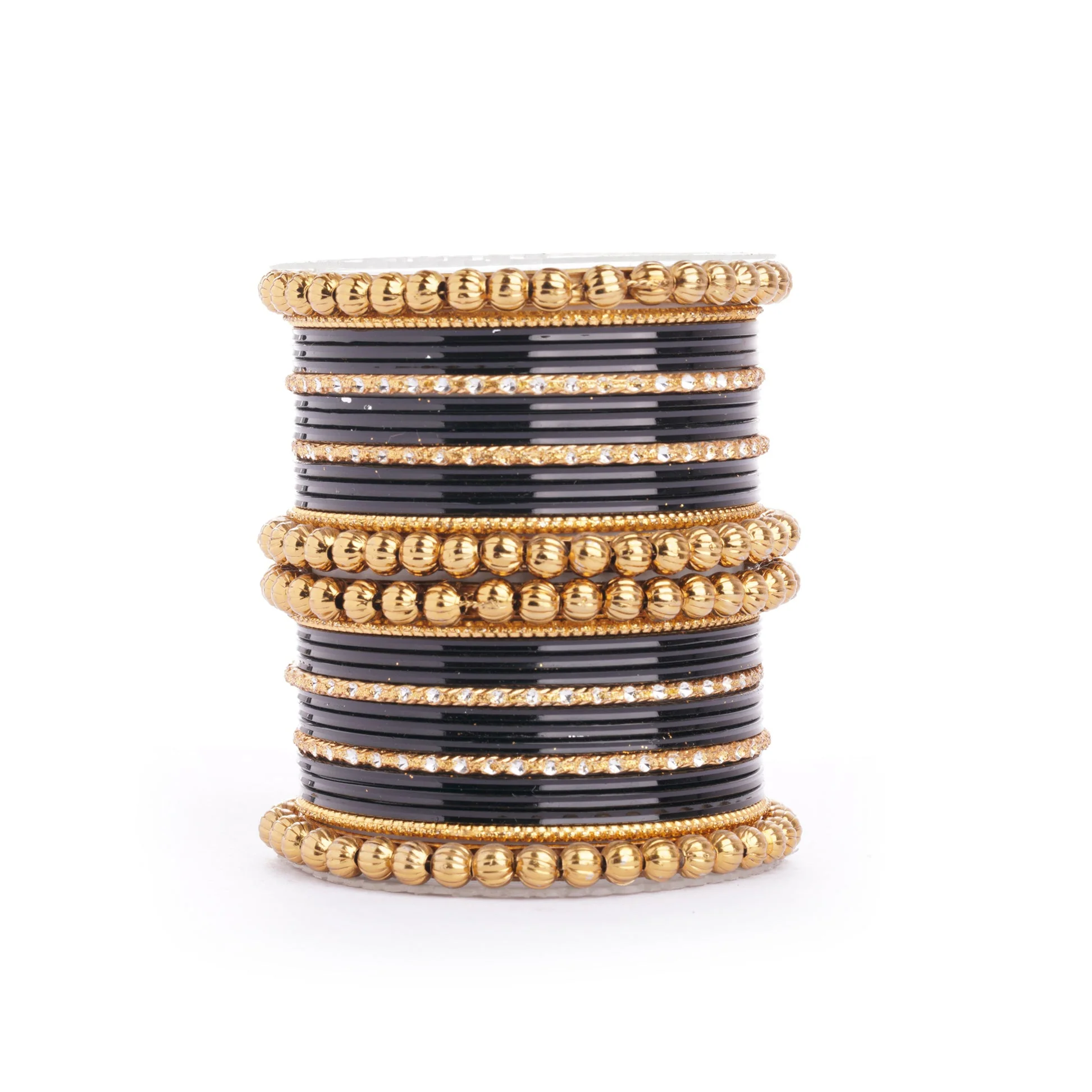 Traditional Indian Bangle Set with Antique Kadas designed for Women