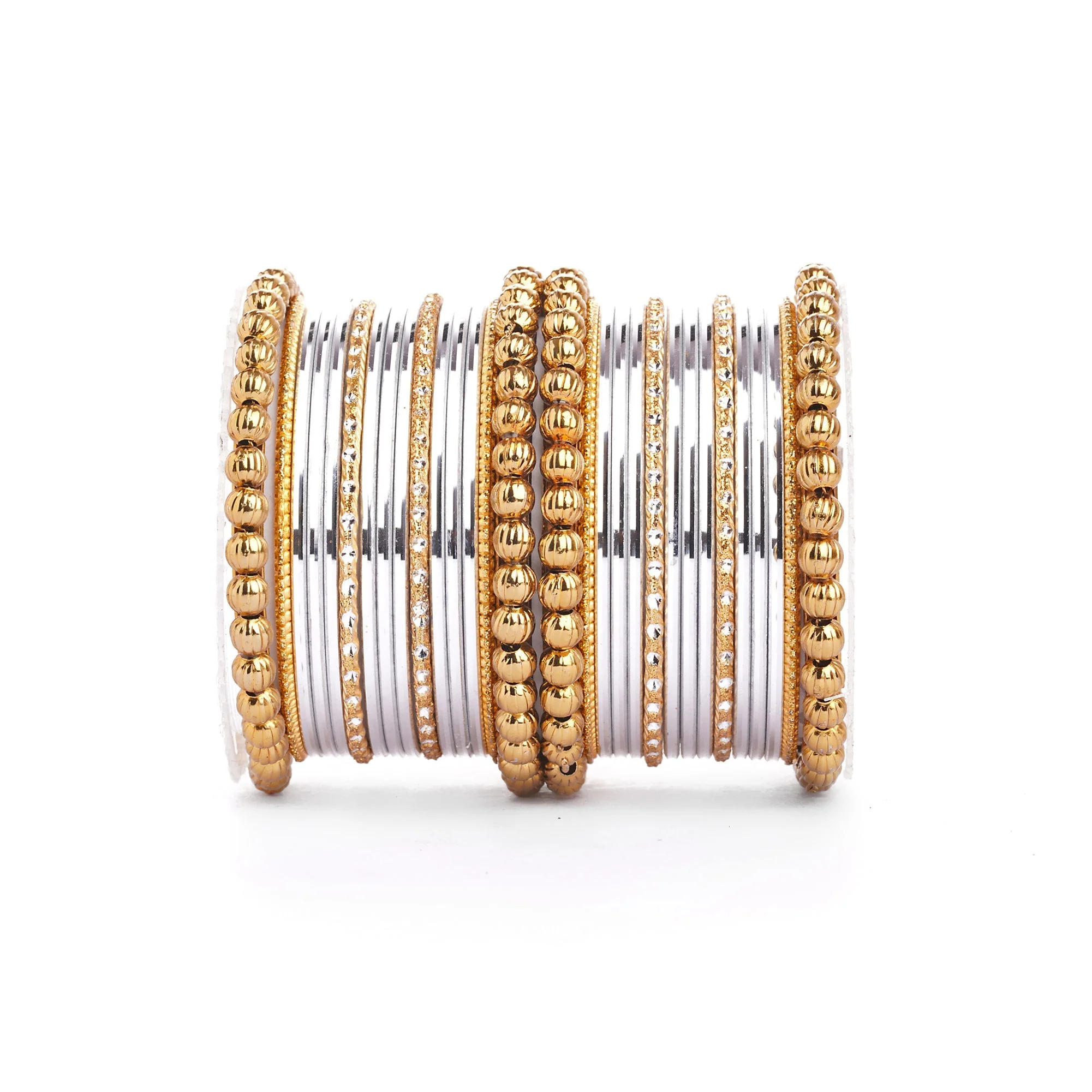 Traditional Indian Bangle Set with Antique Kadas designed for Women Plus Size - Image 12