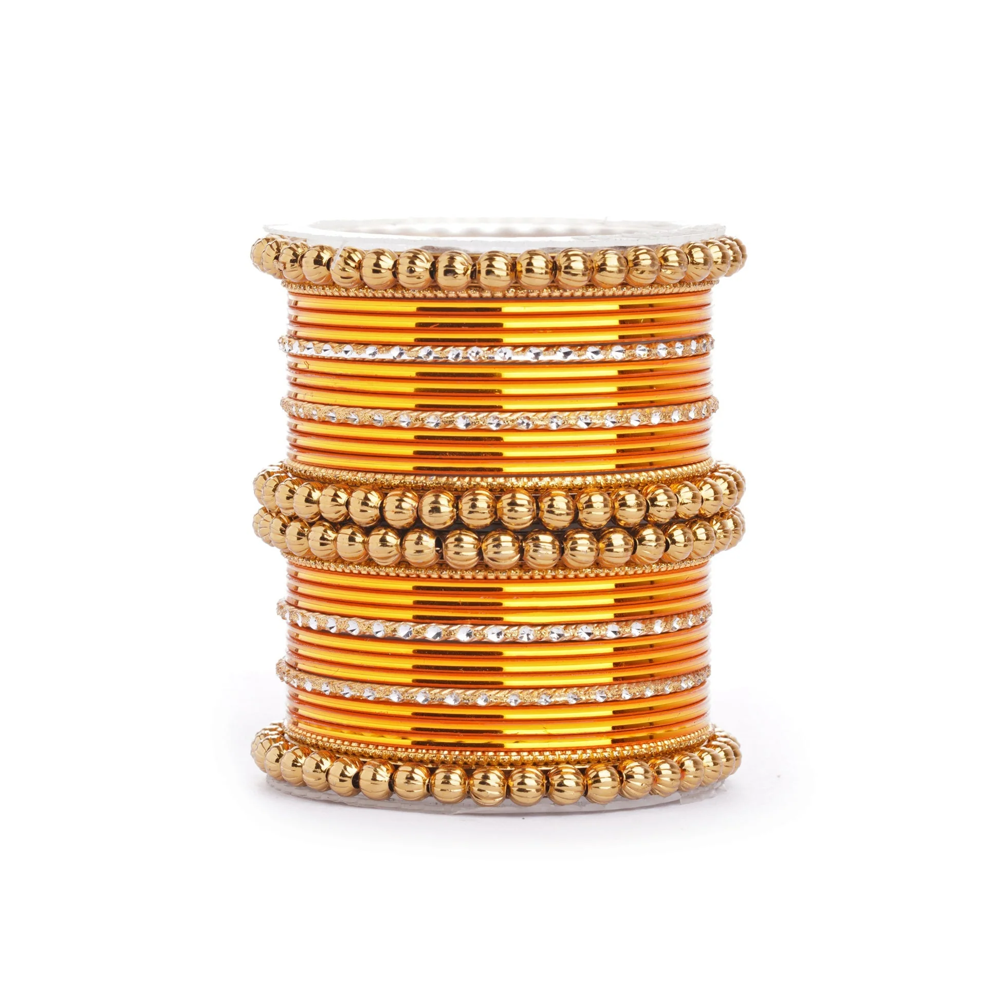 Traditional Indian Bangle Set with Antique Kadas designed for Women Plus Size - Image 13
