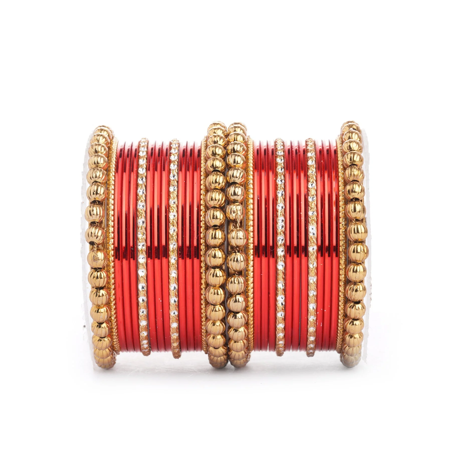 Traditional Indian Bangle Set with Antique Kadas designed for Women Plus Size - Image 8