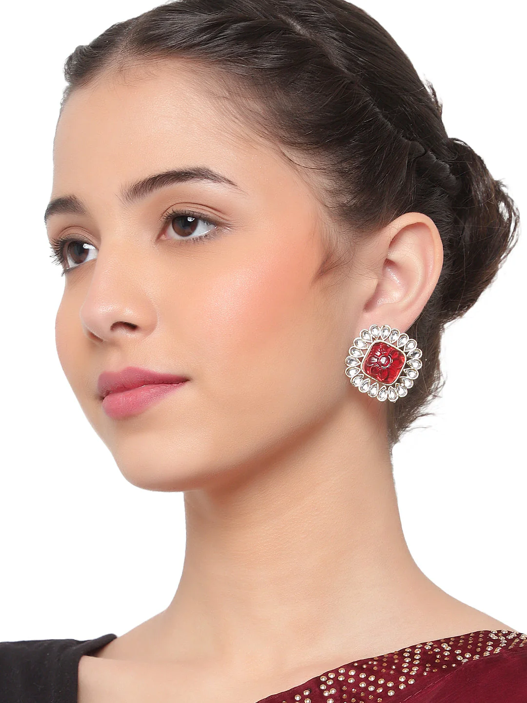 Traditional Kundan Earring by Leshya - Image 4