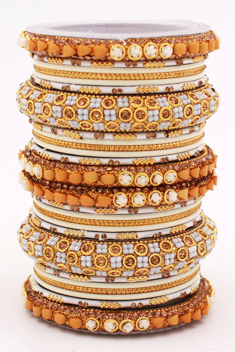 Traditional Lac Bangle set for Women by Leshya - Image 11