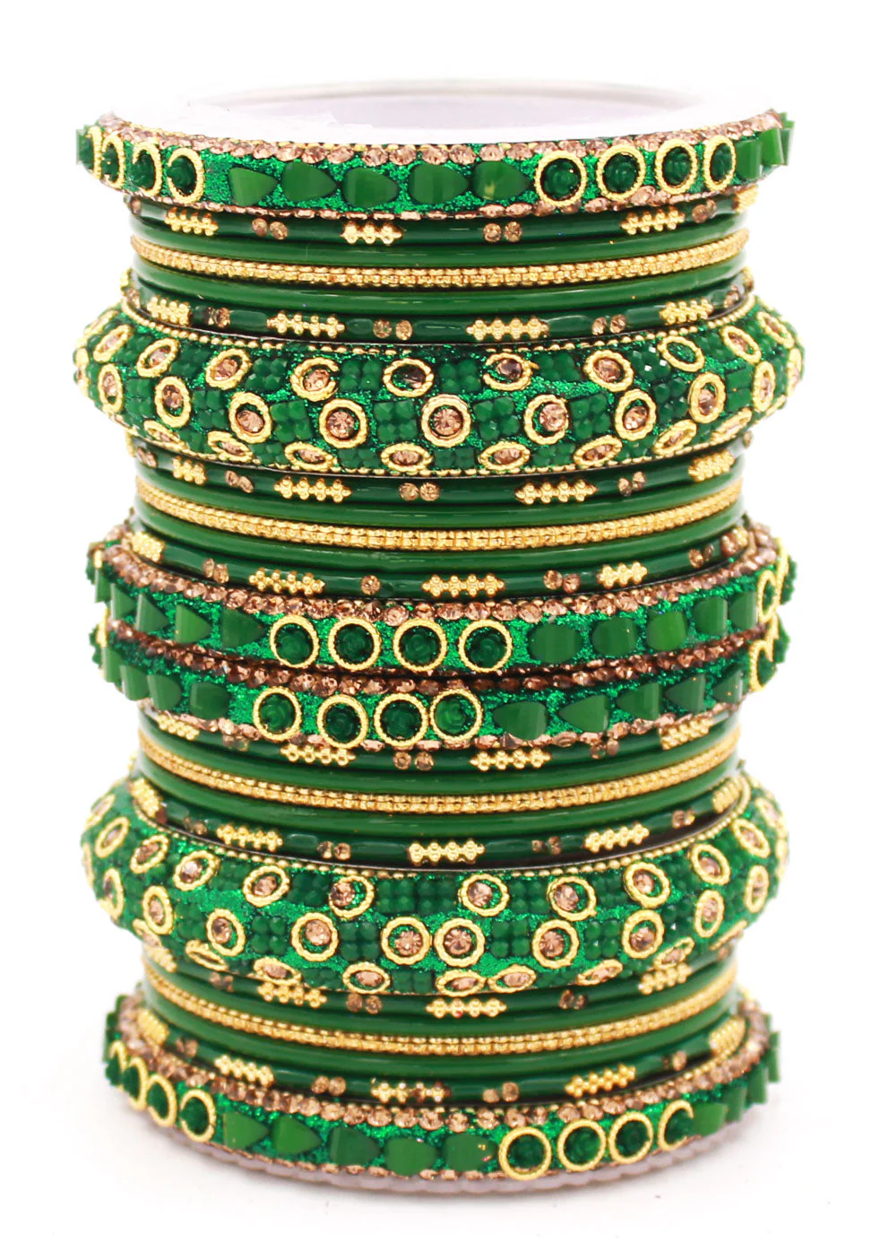 Traditional Lac Bangle set for Women by Leshya - Image 23