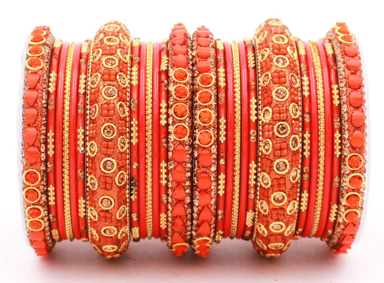 Traditional Lac Bangle set for Women by Leshya - Image 24