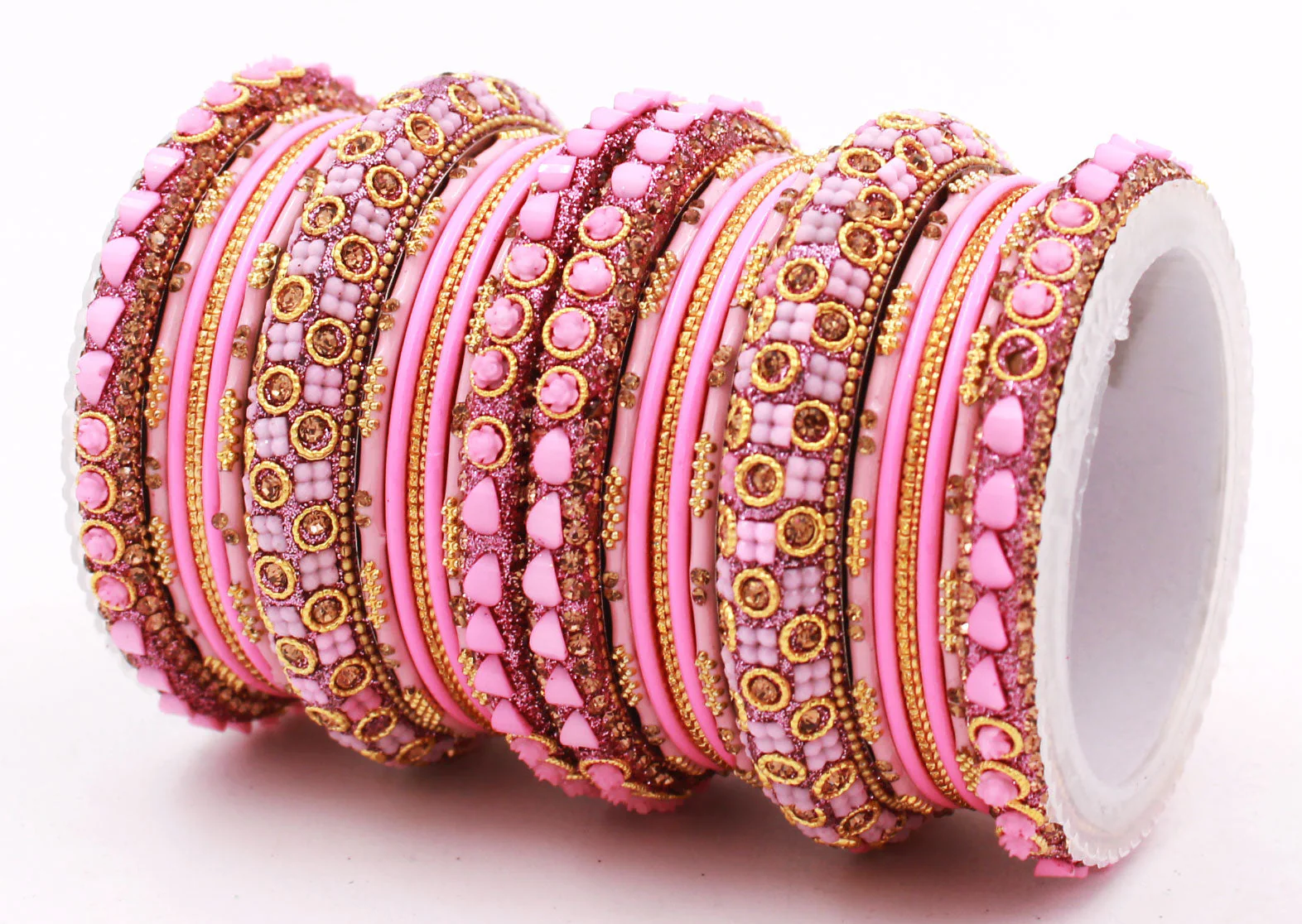 Traditional Lac Bangle set for Women by Leshya - Image 3