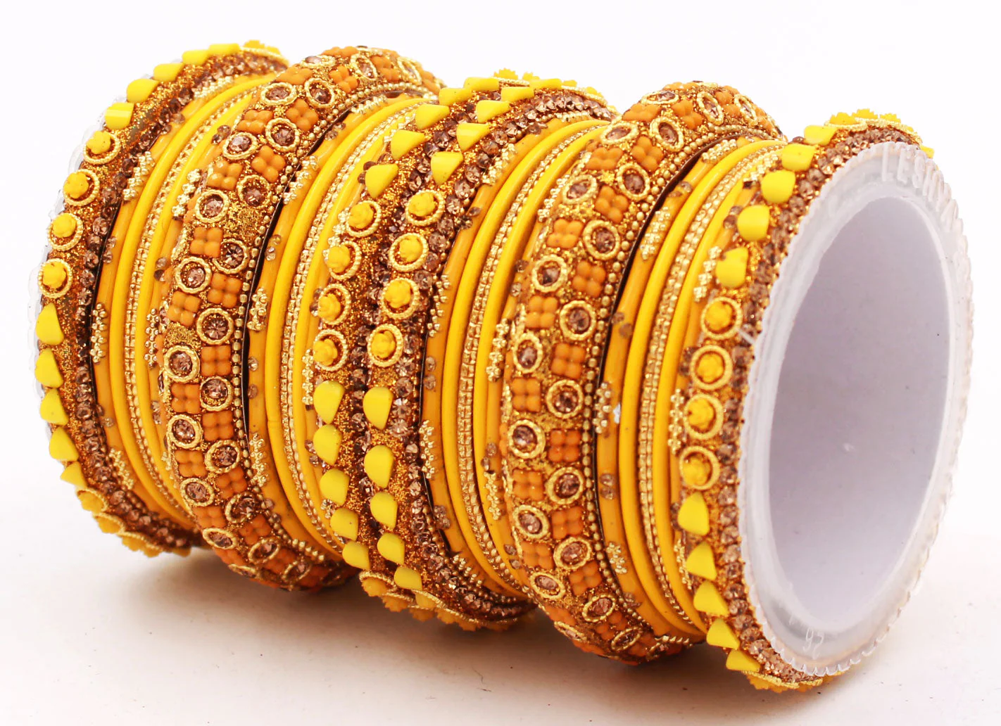 Traditional Lac Bangle set for Women by Leshya - Image 31