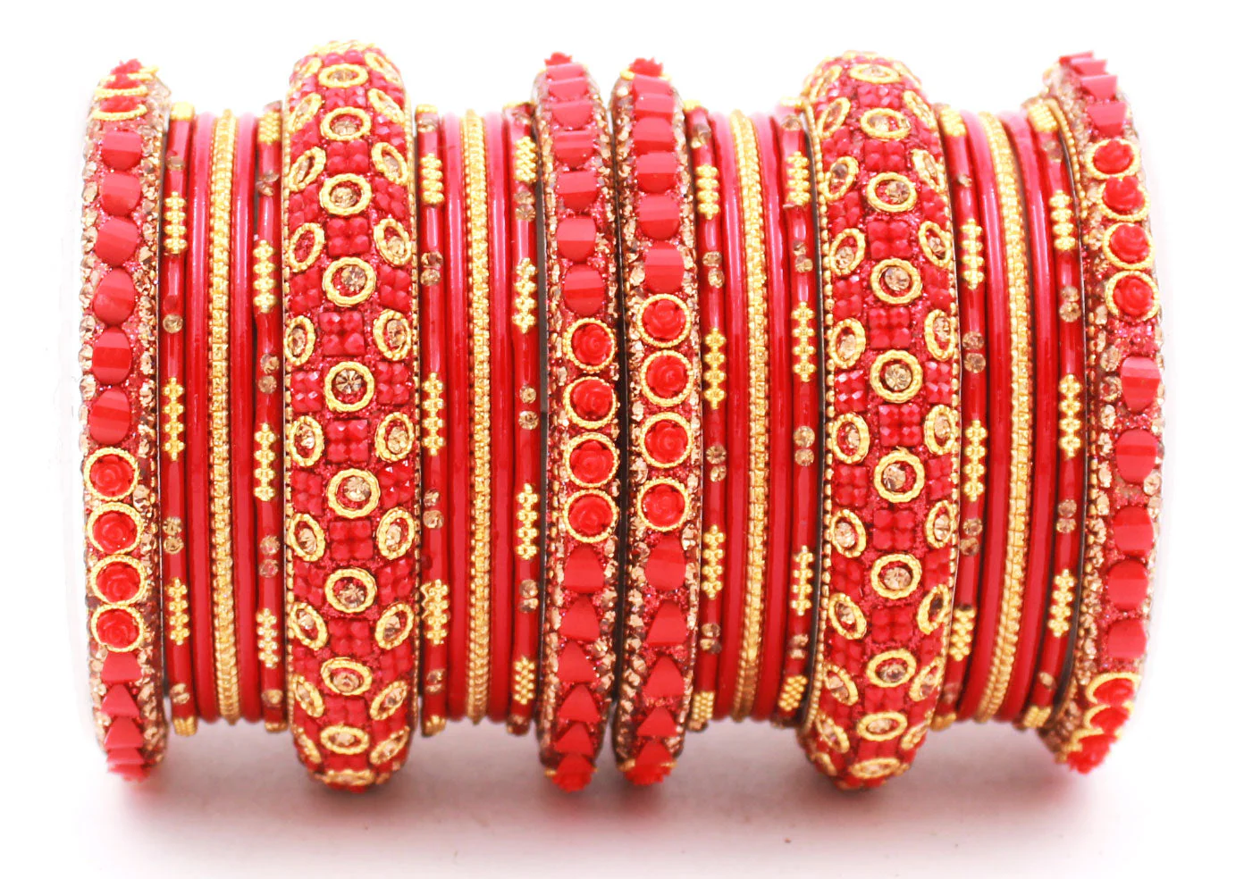 Traditional Lac Bangle set for Women by Leshya - Image 7